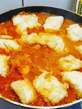 Baccalà alla livornese