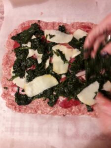 polpettone saporito - preparazione polpettone saporito - preparazione