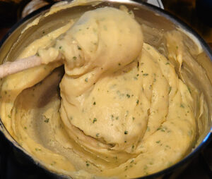 panelle sicilane - fine cottura panelle sicilane - fine cottura