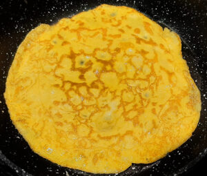 frittatina in cottura