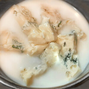 salsa al gorgonzola - cottura salsa al gorgonzola - cottura