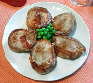 Medaglioni di maiale e pancetta