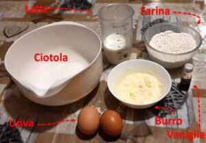 waffle - ingredienti waffle - ingredienti