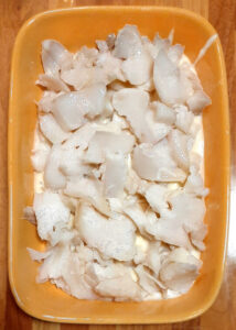 baccala in salsa bianca - preparazione baccala in salsa bianca - preparazione