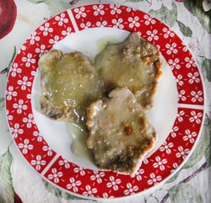 Fettine di Arista al vino bianco