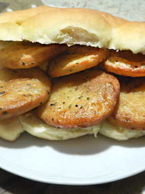 panelle sicilane con Mafalda