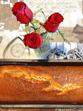 plum-cake alle carote - sfornato