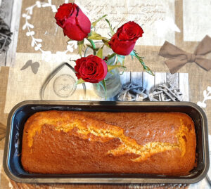 plum-cake alle carote - sfornato