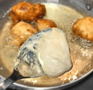 sfinci siciliane - frittura sfinci siciliane - frittura