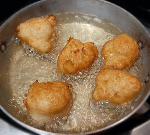 sfinci siciliane - frittura sfinci siciliane - frittura