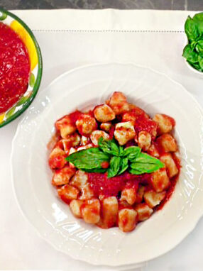gnocchi di patate o topini - preparazione 4