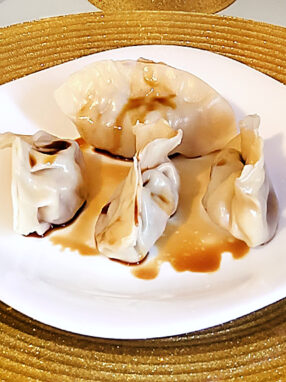 ravioli cinesi - serviti