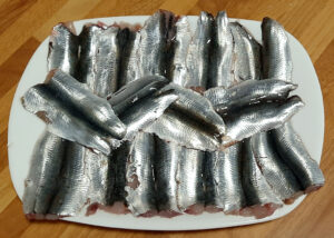 sardine pulite e diliscate