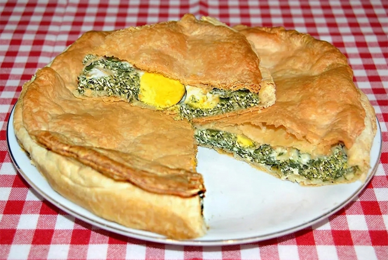 Torta salata spinaci ricotta e uova