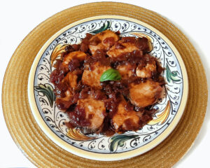 Alalunga (tonno bianco) in agrodolce