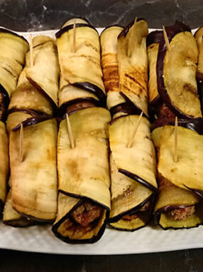 involtini di melanzane - pronti