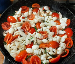 pasta moscardini salicornia e pomodorini pasta moscardini salicornia e pomodorini