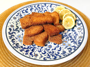 pesce spada fritto panato pesce spada fritto panato