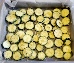 Timballo di pasta e zucchine gratinate