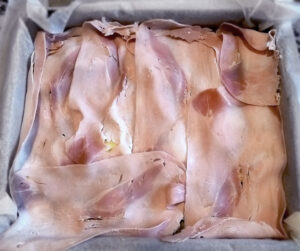 Timballo di pasta e zucchine gratinate