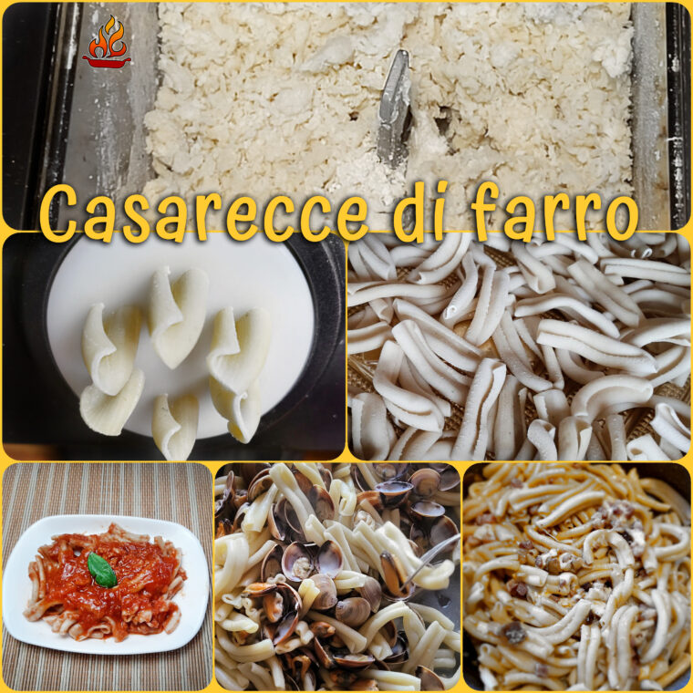 macchina della pasta - Casarecce di farro