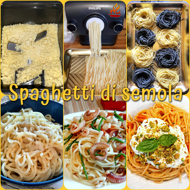 Pasta in casa: Spaghetti di semola - Le ricette di Hamici in cucina