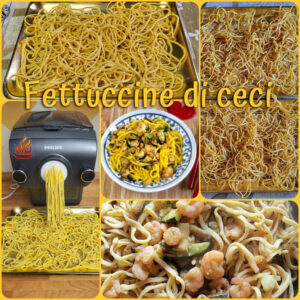 Pasta in casa: Fettuccine di Ceci
