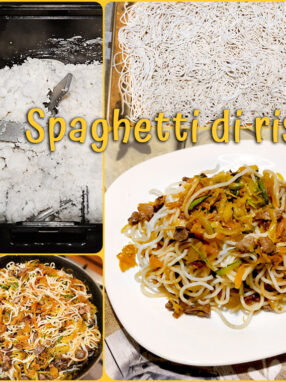 macchina della pasta - spaghetti riso