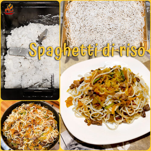 Pasta in casa: Spaghetti di riso - Le ricette di Hamici in cucina