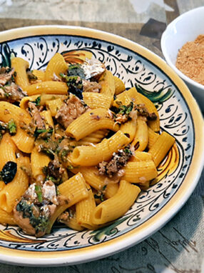 rigatoni sarde finocchietto