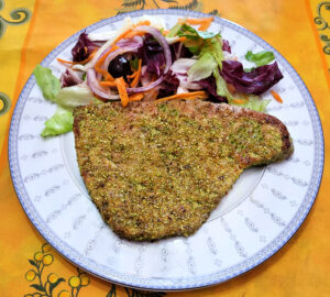 Tonno in crosta di pistacchi