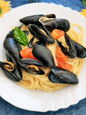 spaghetti con le cozze