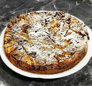 Torta pere e cioccolato