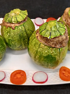 zucchine ripiene - finite