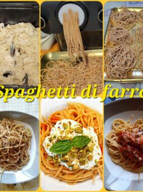 Macchina pasta - Spaghetti farro
