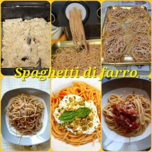 Pasta in casa: Spaghetti di farro