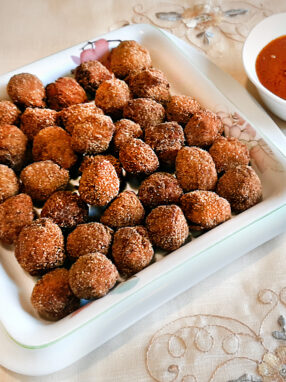polpette di sedano pronte