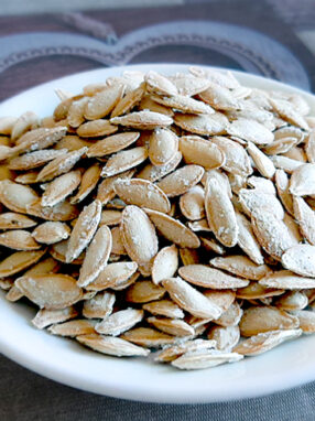 semi di zucca tostati e salati