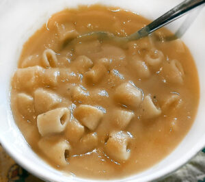 Ditalini con crema di ceci