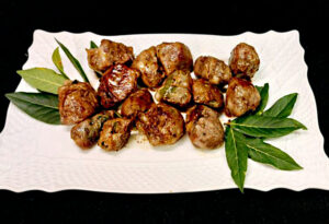 Fegatelli di maiale in rete alla toscana