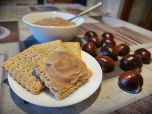 Confettura di castagne