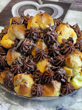 profiterole al cioccolato
