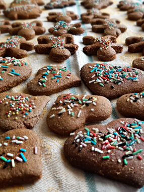 biscotti speziati decorati