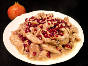 Petto di pollo alla melagrana