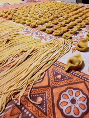 tagliolini e tortellini