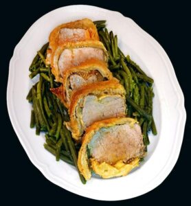 Filetto di maiale in crosta