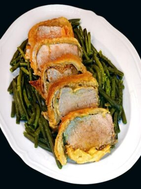 filetto di maiala in crosta - pronto