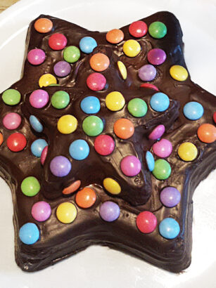 torta stella al cioccolato