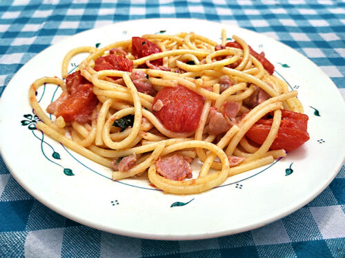 spaghetti all'amatriciana