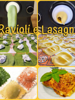 macchina della pasta - Lasagne e Ravioli